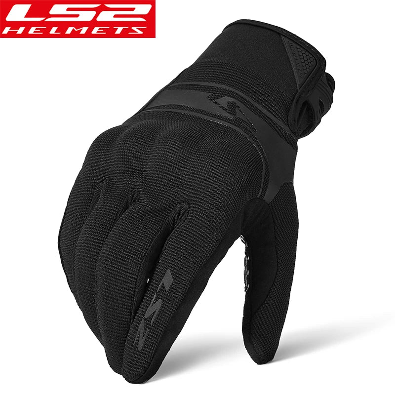 LS2 Touch Xtreme: Unisex Riding Gloves, Full Finger