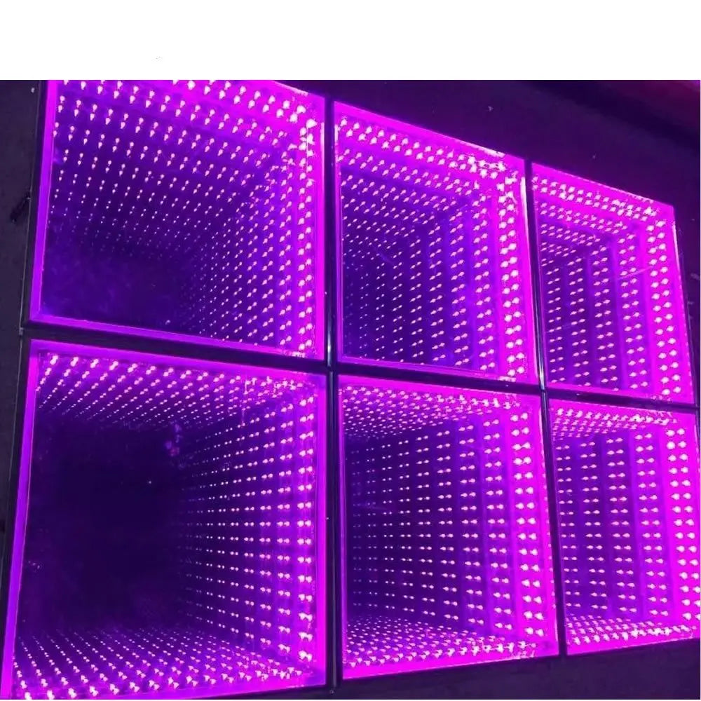 3D infinity Mirror Led Dance Floor for DJ party events