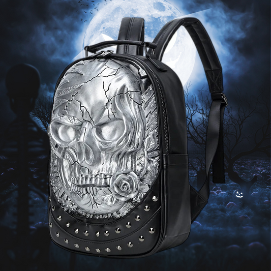 Cool Dark Gothic Carving Backpack