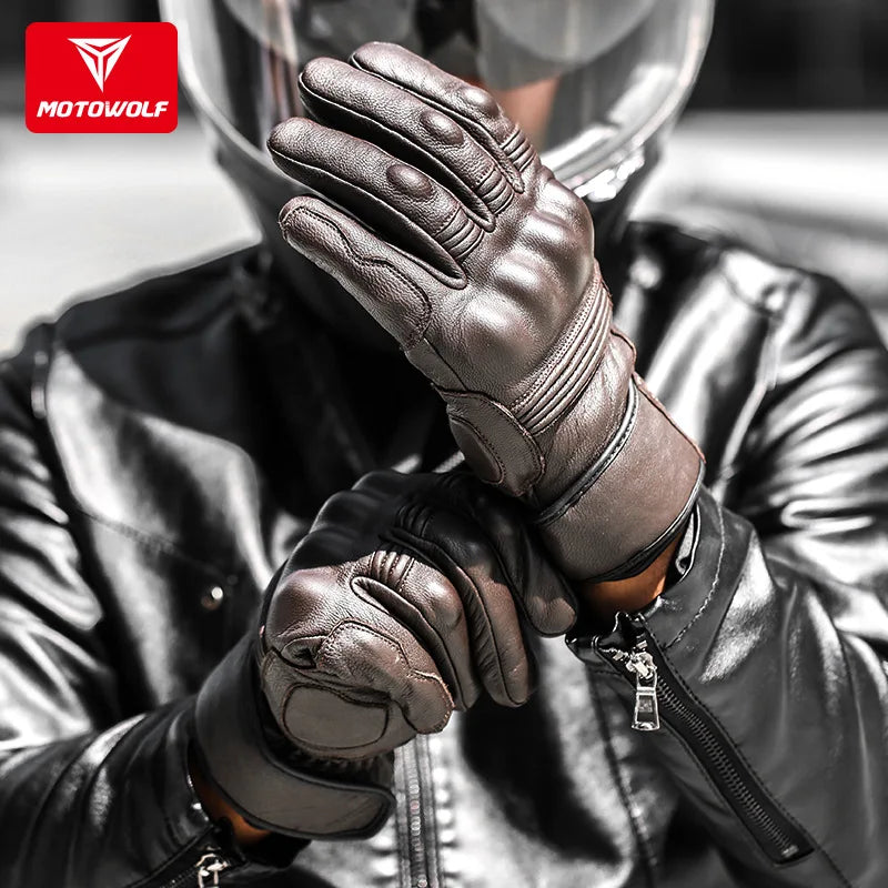 Name: Ultimate Leather Motorcycle Gloves