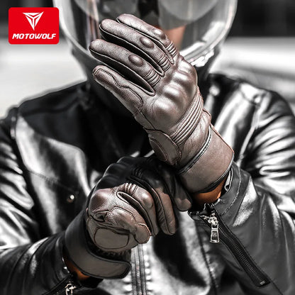 Name: Ultimate Leather Motorcycle Gloves