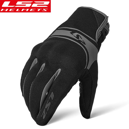 LS2 Touch Xtreme: Unisex Riding Gloves, Full Finger