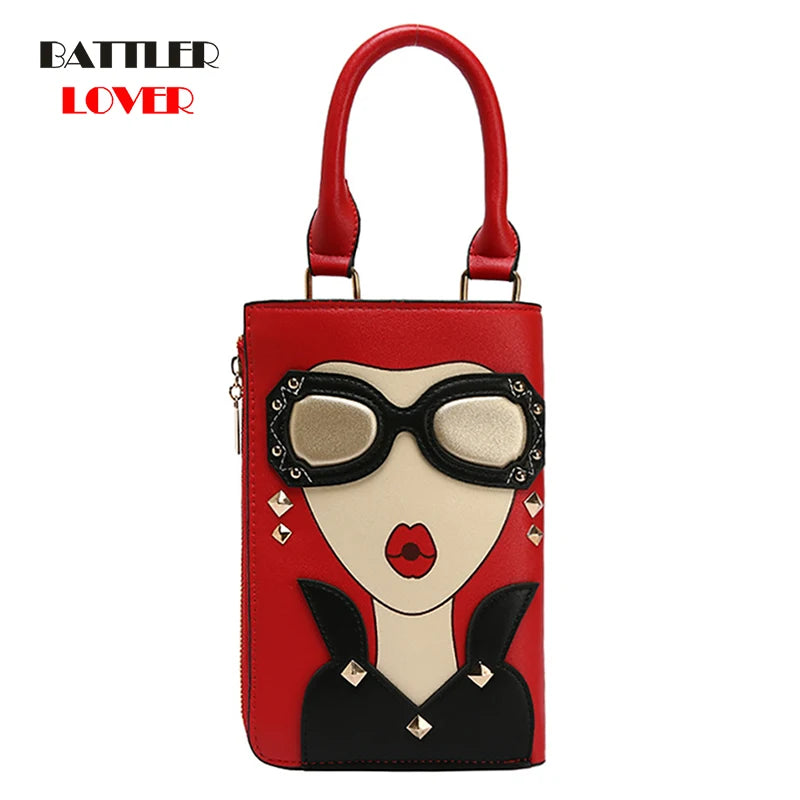 Lady Pockets Retro Messenger Bags