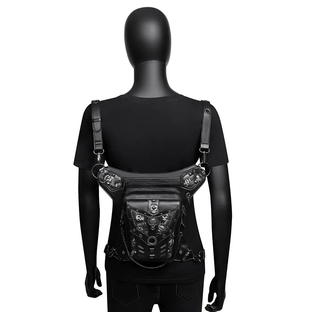 New Punk Rock Motorcycle Bag For Women