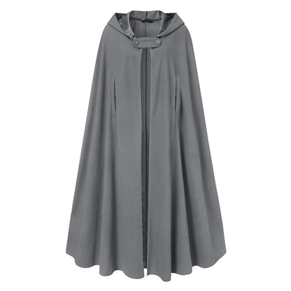 Long Coat Hoodies Outwear Casual Cape