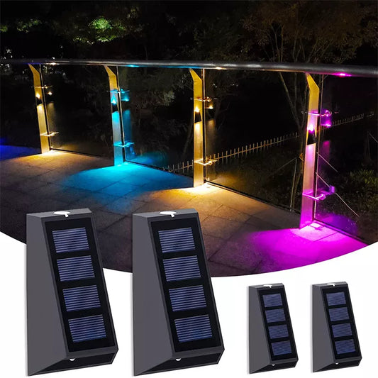 Solar Wall Lights Outdoor Fence Lights