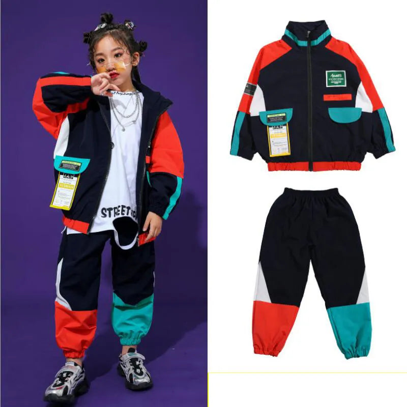 Kid Fashion Cool Hip Hop Clothing