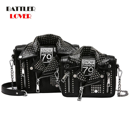 New Punk Rock Motorcycle Bag For Women