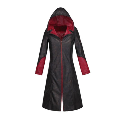 DMC Dante Costume Leather Trench Long  Jacket