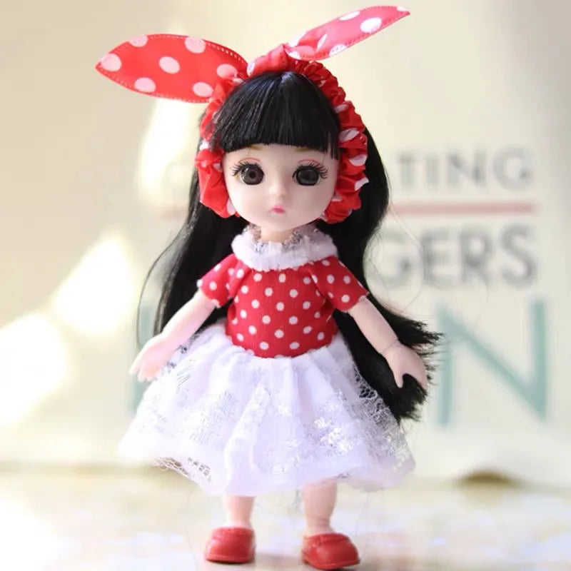 cute Doll 16 Cm Girls Toys DIY Gift