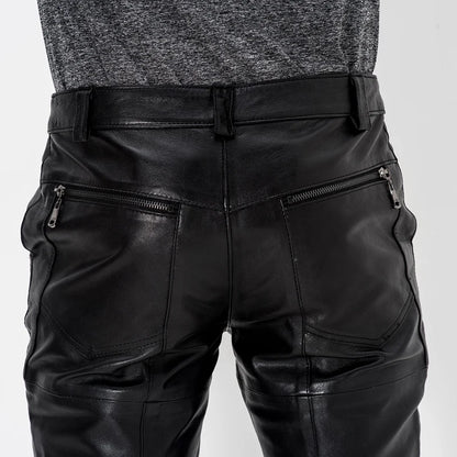 Men's Genuine Leather Pants