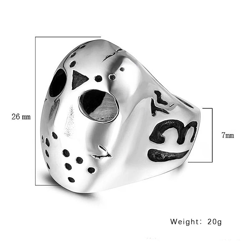 Jason Mask Ring