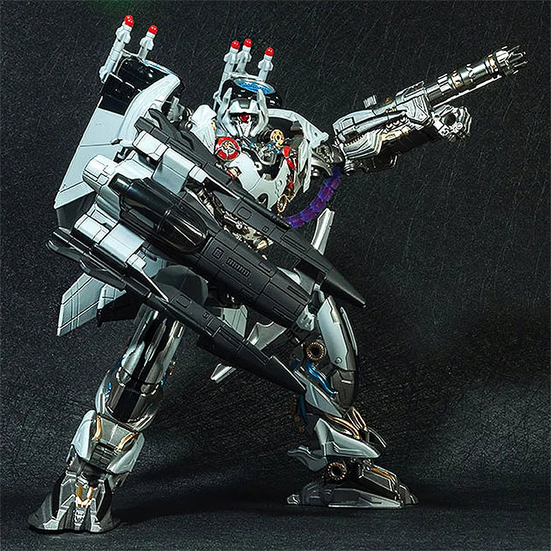 Transformation Toy Nitro Zeus Black Mamba LS-01 BMB LS01 KO Fighter Transformation Masterpiece  Robot Boy's Birthday Gift Box