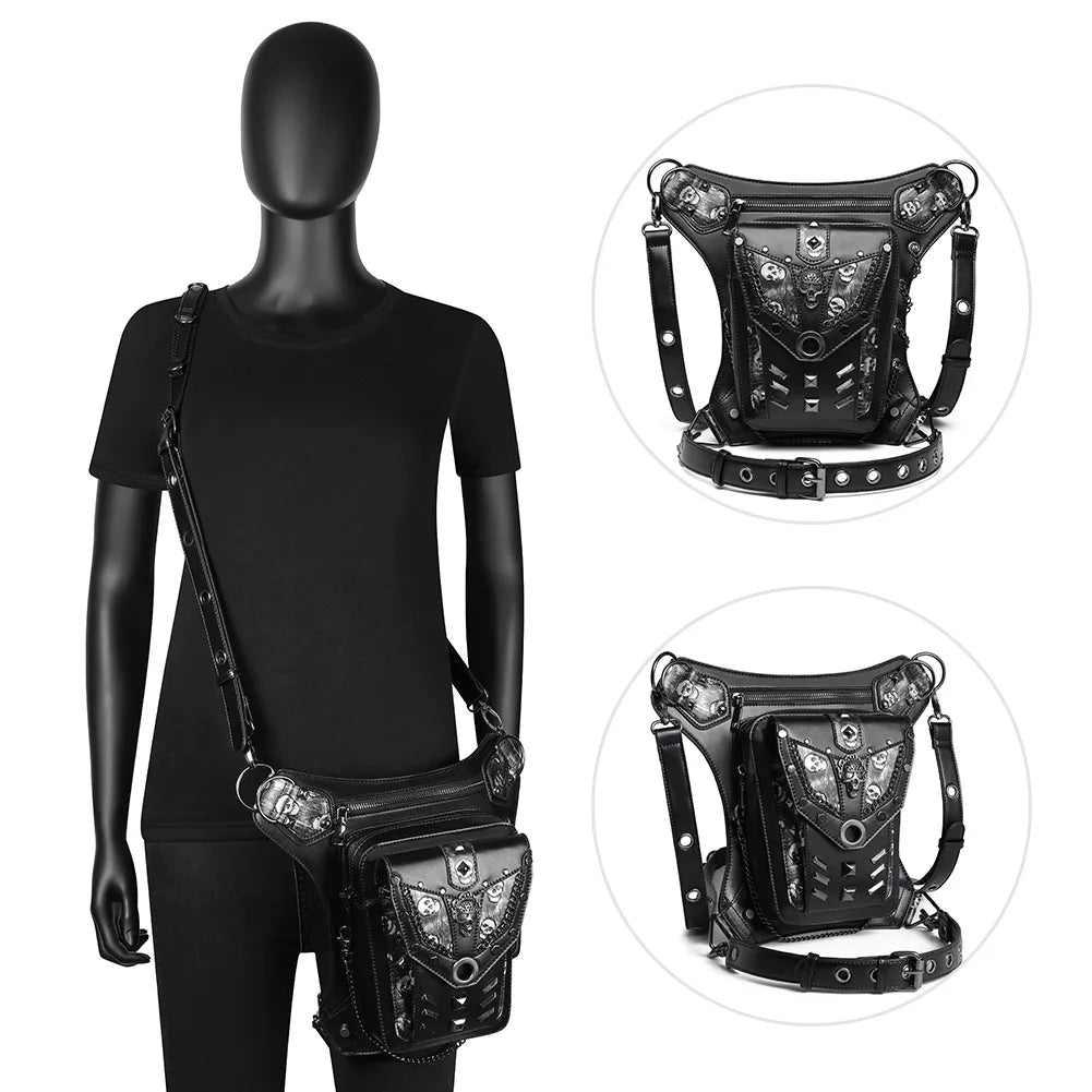 New Punk Rock Motorcycle Bag For Women