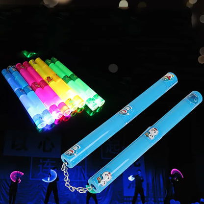 Nunchaku Creative Illuminated Toy Folding