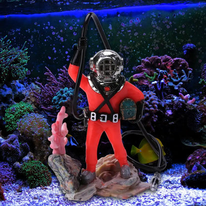 Underwater Animation Landscape Diver Treasure Hunt Man