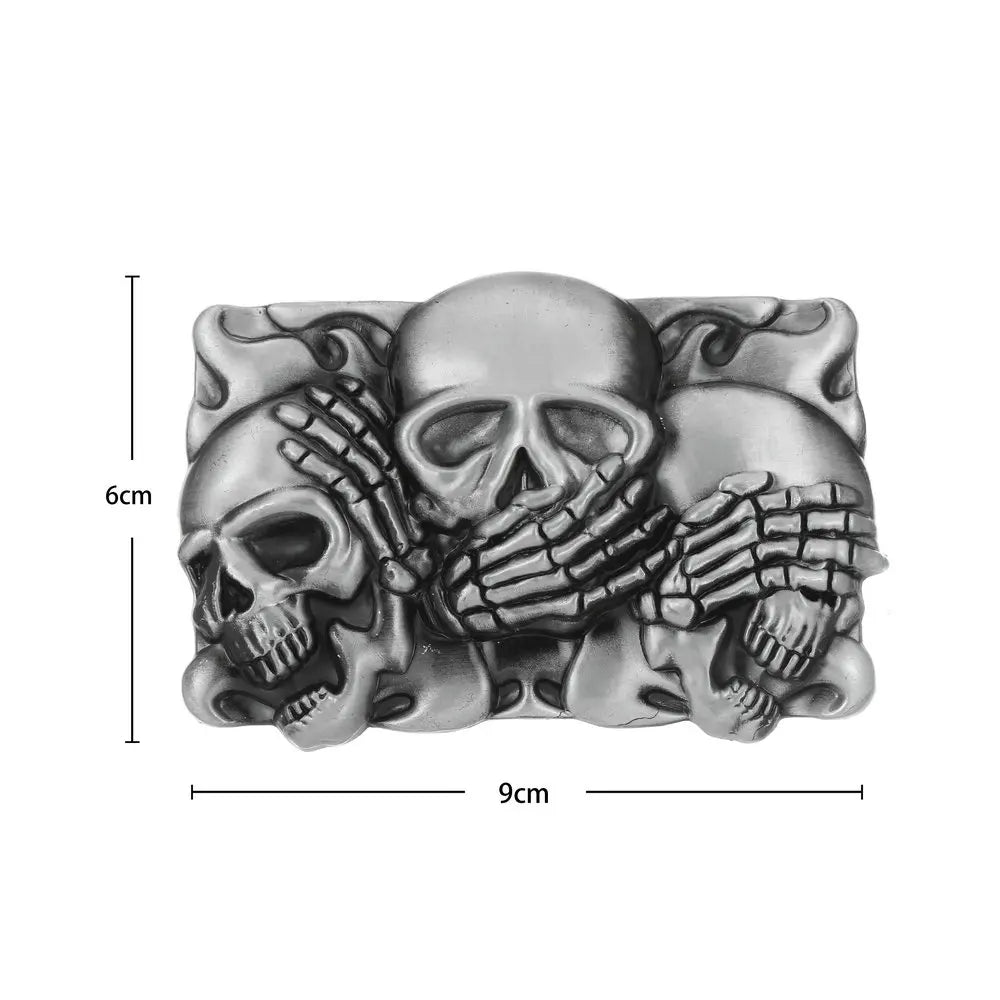Western cowboy belt buckle