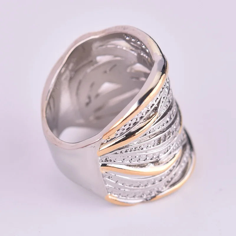 925 Sterling Silver Ring Inlaid Crystal Zircon