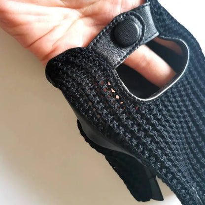Retro Gloves Motorbike Leather Vintage