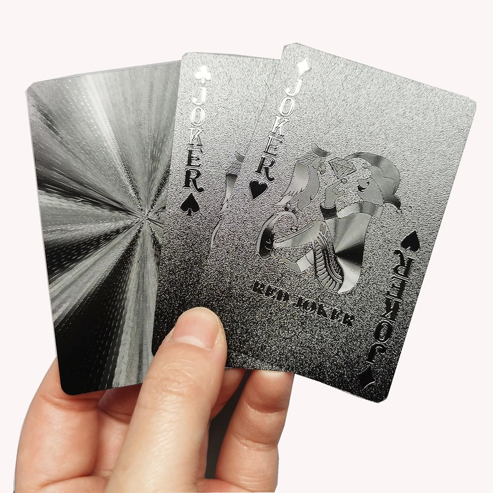 Black Playing Cards Poker Game Japanese Building Black Diamond