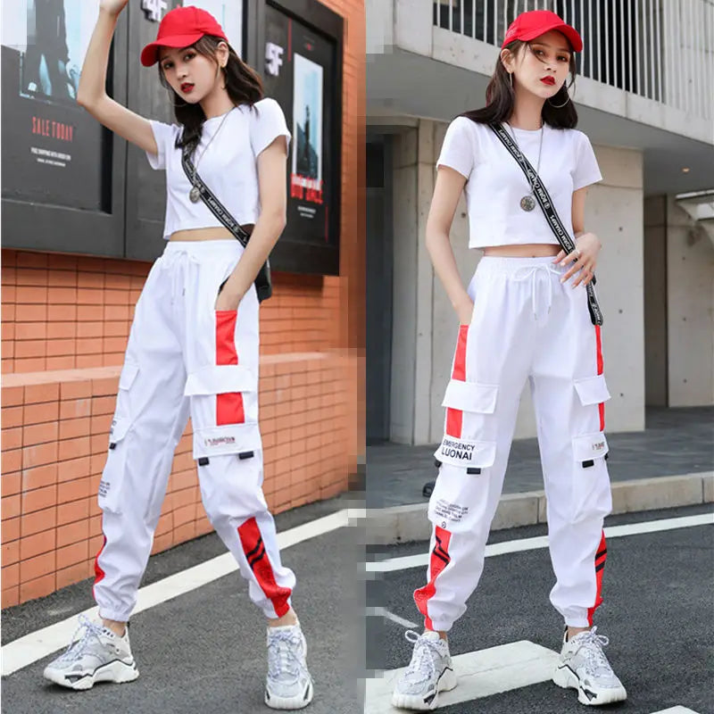 Women's Joggers Casual Sports Sweatpants Trousers Black