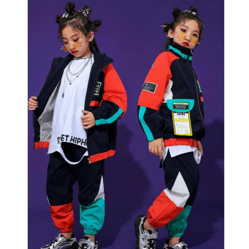 Kid Fashion Cool Hip Hop Clothing