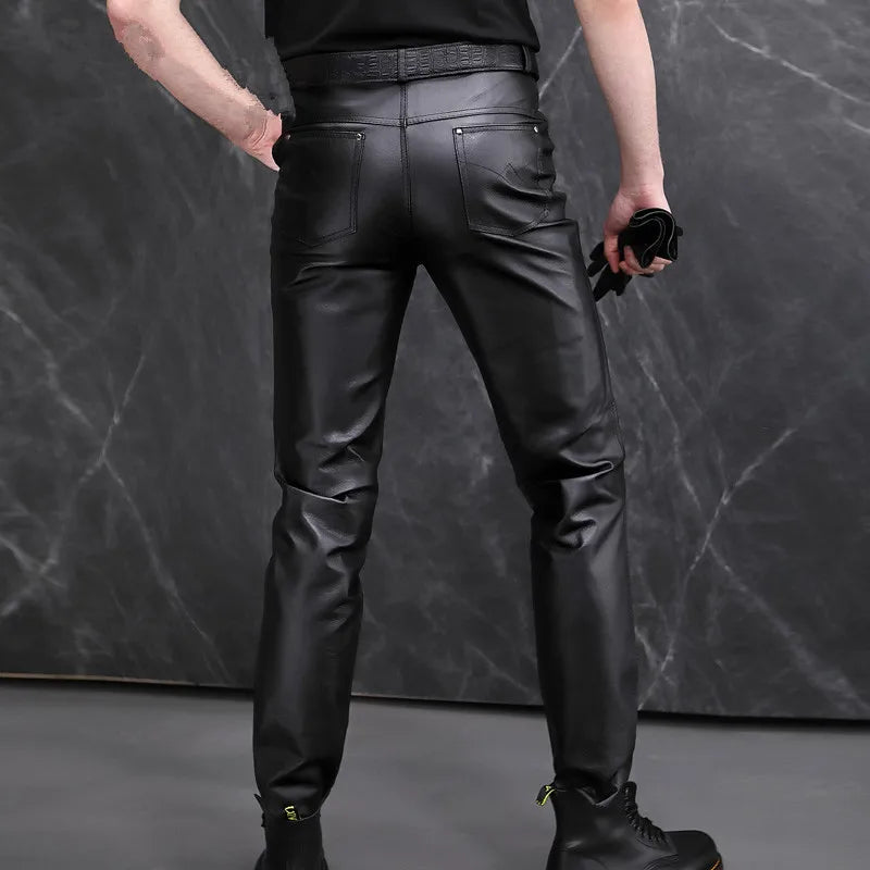 Men's Genuine Leather Pants,