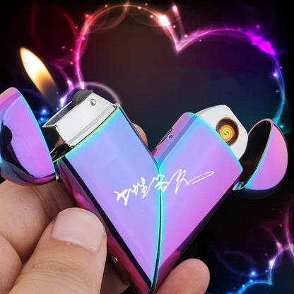 Heart-shaped Gas- Lighter Gift