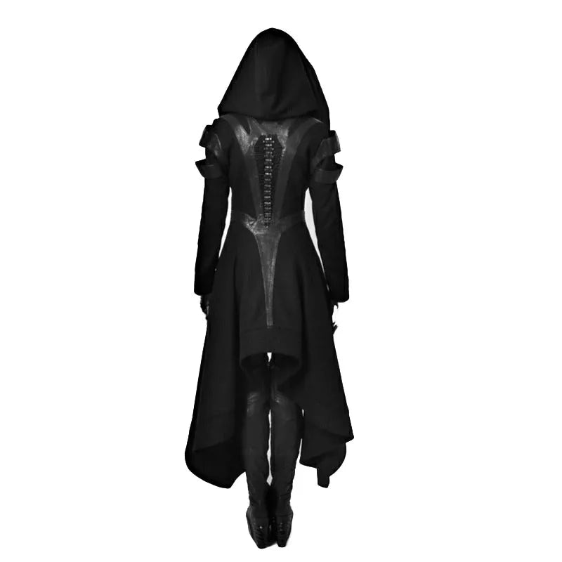 Victorian Lace Trim Steampunk Coat for Women