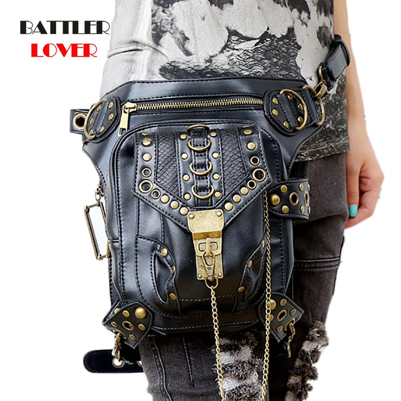 New Punk Rock Motorcycle Bag For Women
