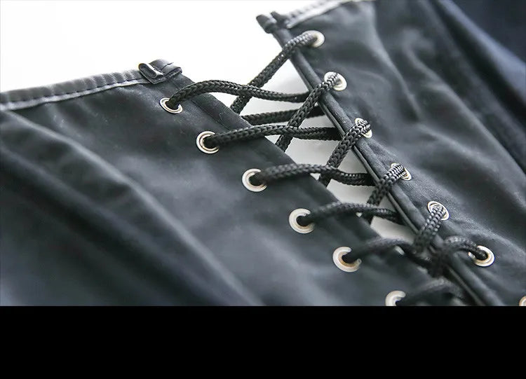 Product Name: Curvy Gothic Steampunk Lace-Up Corset
