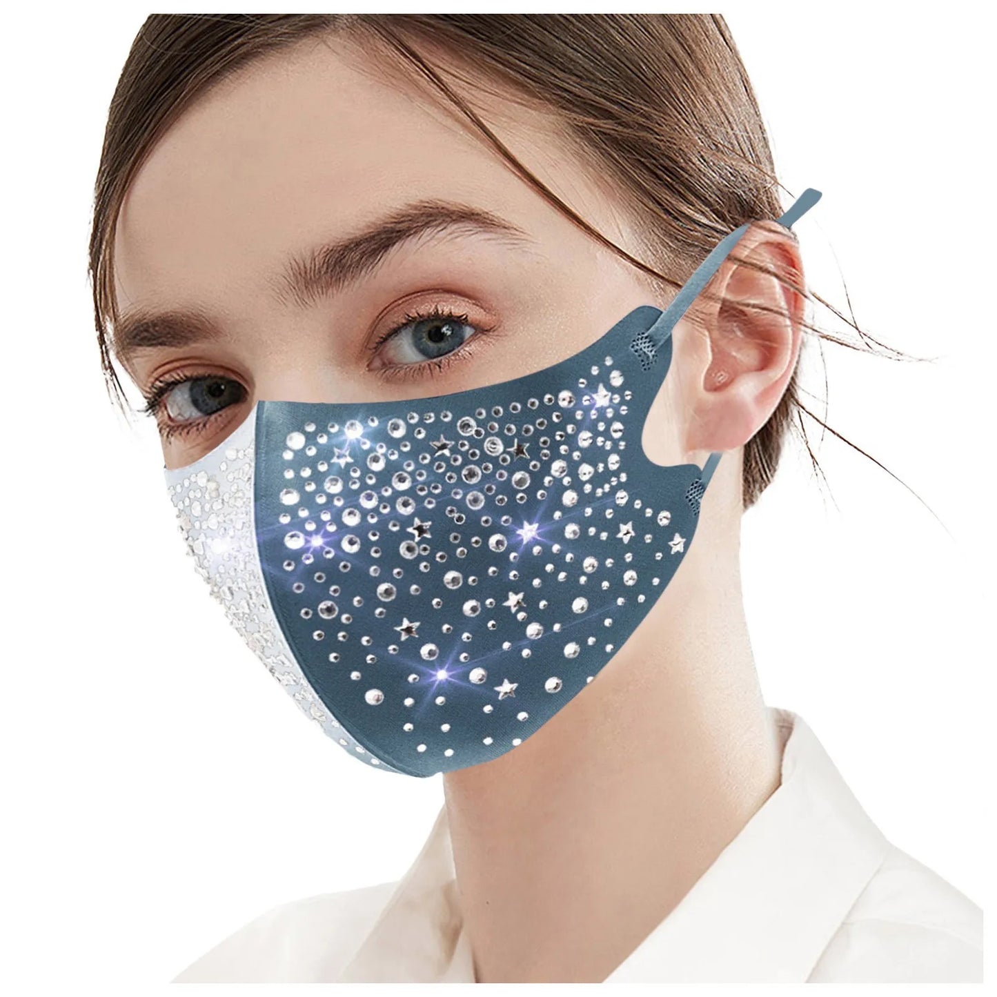 Crystal Color Washable Mask