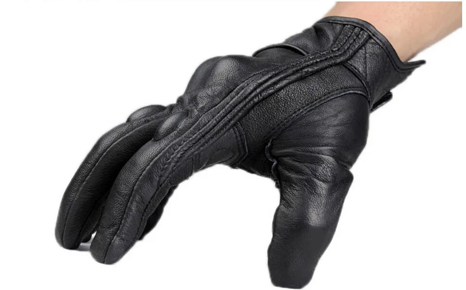 Rider's Choice: MotoGuard Leather Gloves