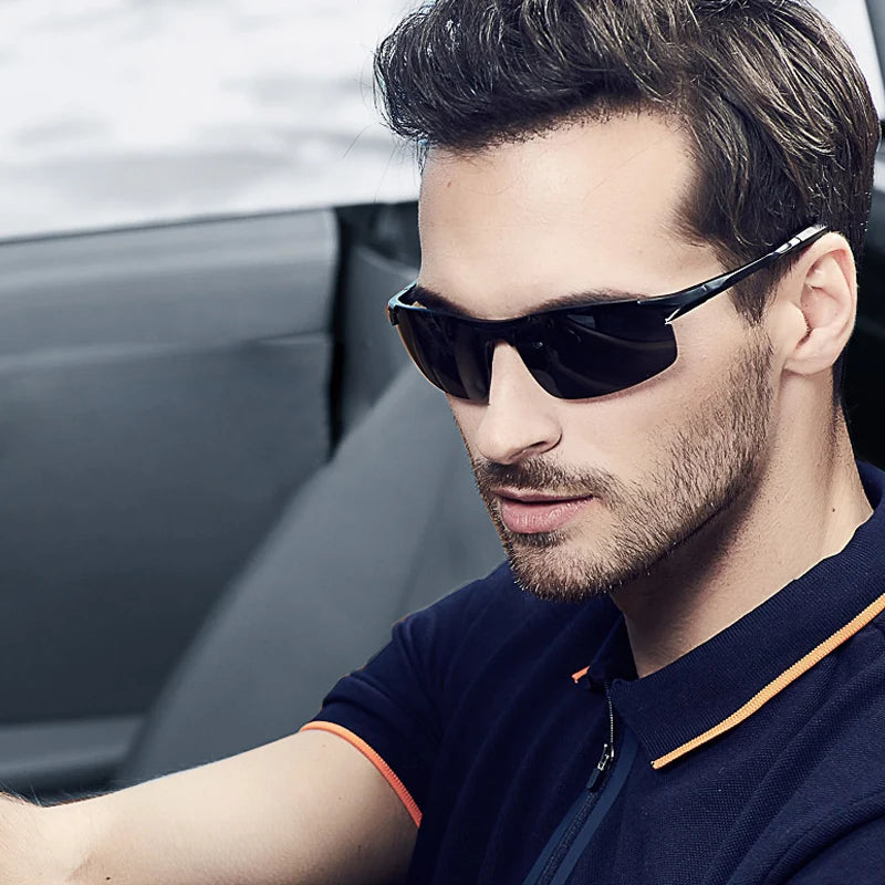 Polarized Aviation Sunglasses — Aluminum Magnesium UV400