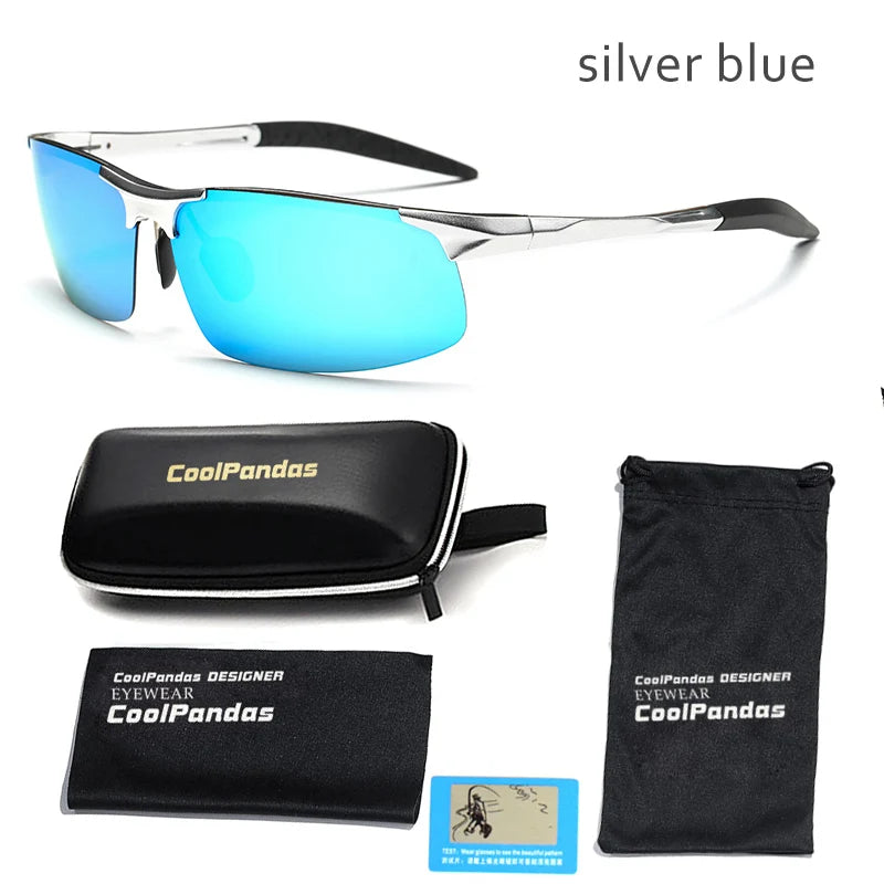 Polarized Aviation Sunglasses — Aluminum Magnesium UV400