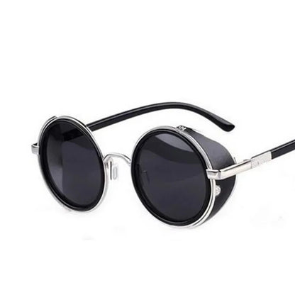 Steampunk Sunglasses Women Round Glasses