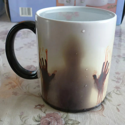 The Walking Dead Mugs color changing Ceramic cup