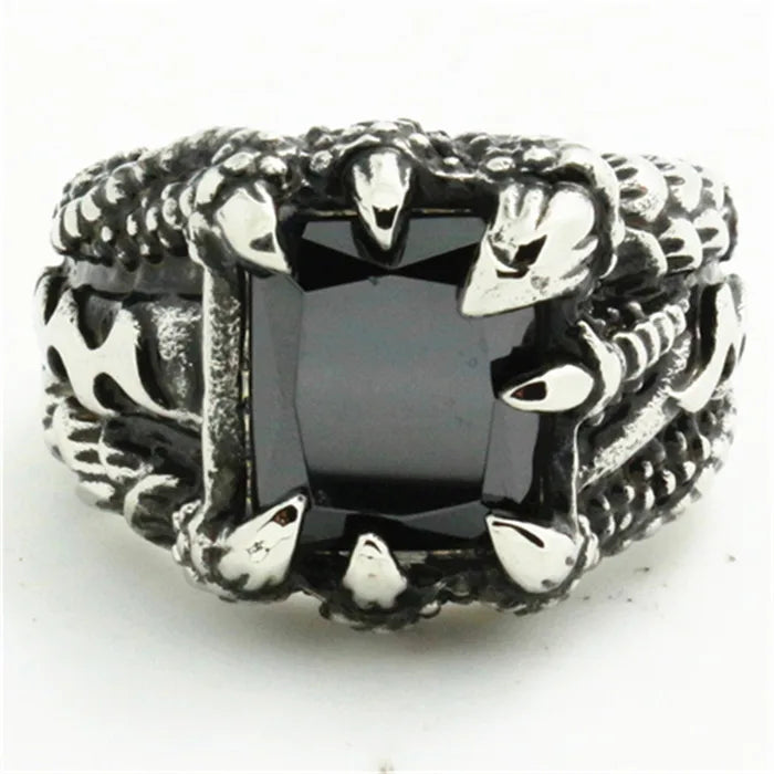 Cool Dragon Claw Punk Ring