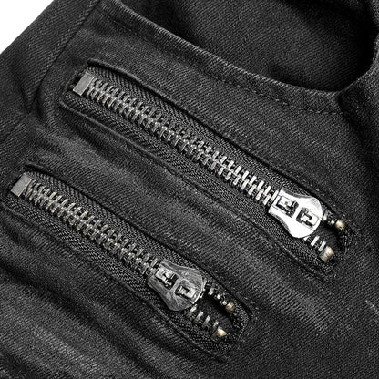 Punk Rave Men's Gothic Patchwork Trousers