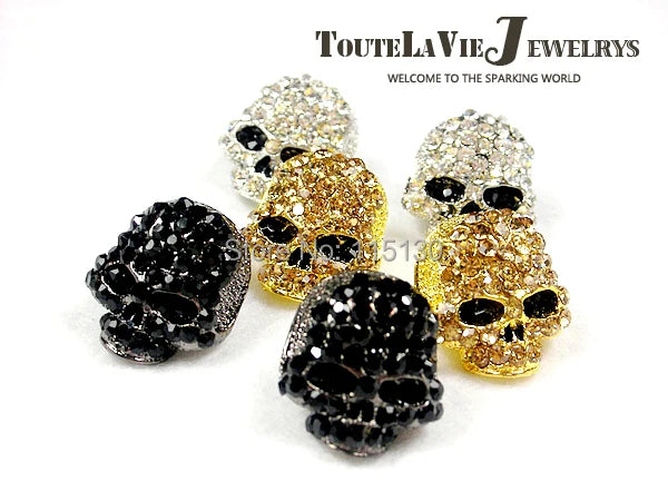 Skull Rings for Men Rock Punk