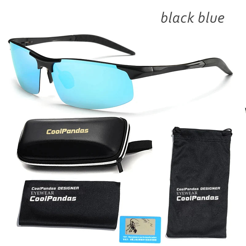 Polarized Aviation Sunglasses — Aluminum Magnesium UV400