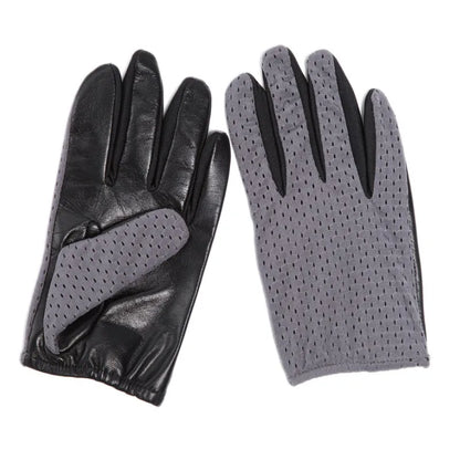 leather Breathable Anti-Slip Driving Gloves