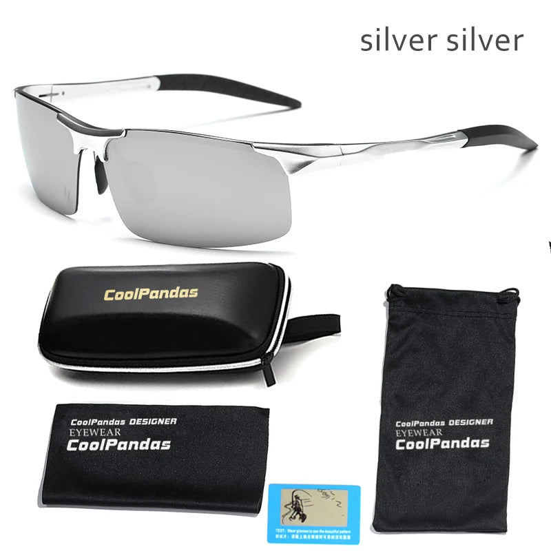 Polarized Aviation Sunglasses — Aluminum Magnesium UV400