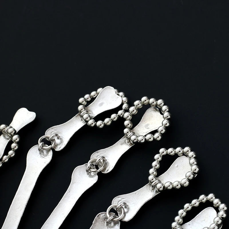 Gothic Skull Bracelet Hand Bone Bangles