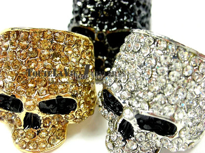 Skull Rings for Men Rock Punk