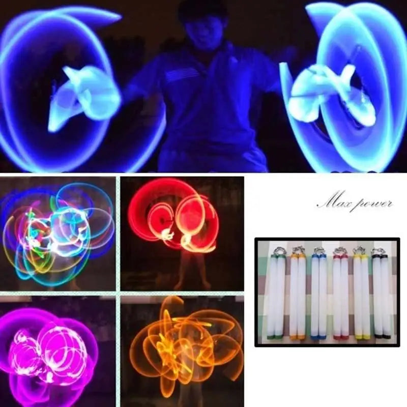 LED Light Toys Nunchakus Glowing