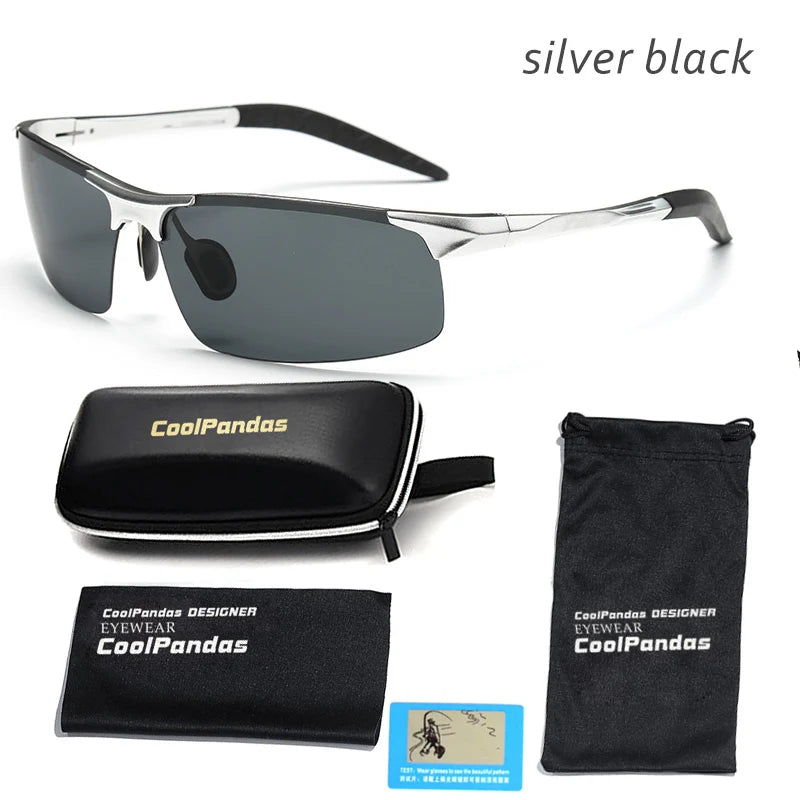 Polarized Aviation Sunglasses — Aluminum Magnesium UV400