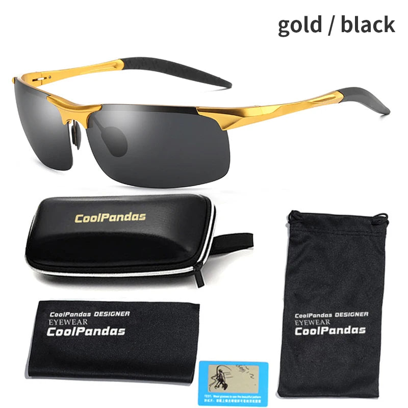 Polarized Aviation Sunglasses — Aluminum Magnesium UV400