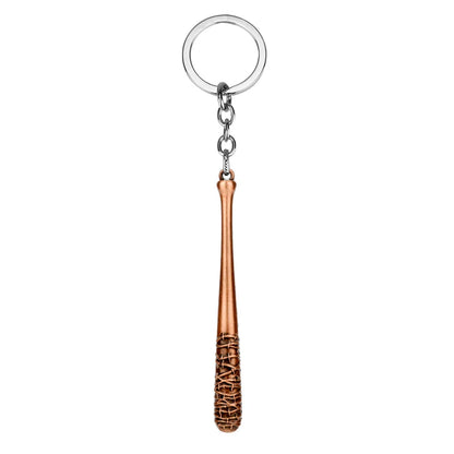 Lucille Keychain: Walking Dead Bat & Ball Pendant