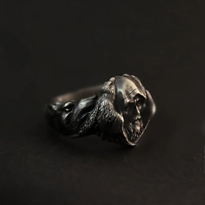 Norse Mythology Odin Raven Rings